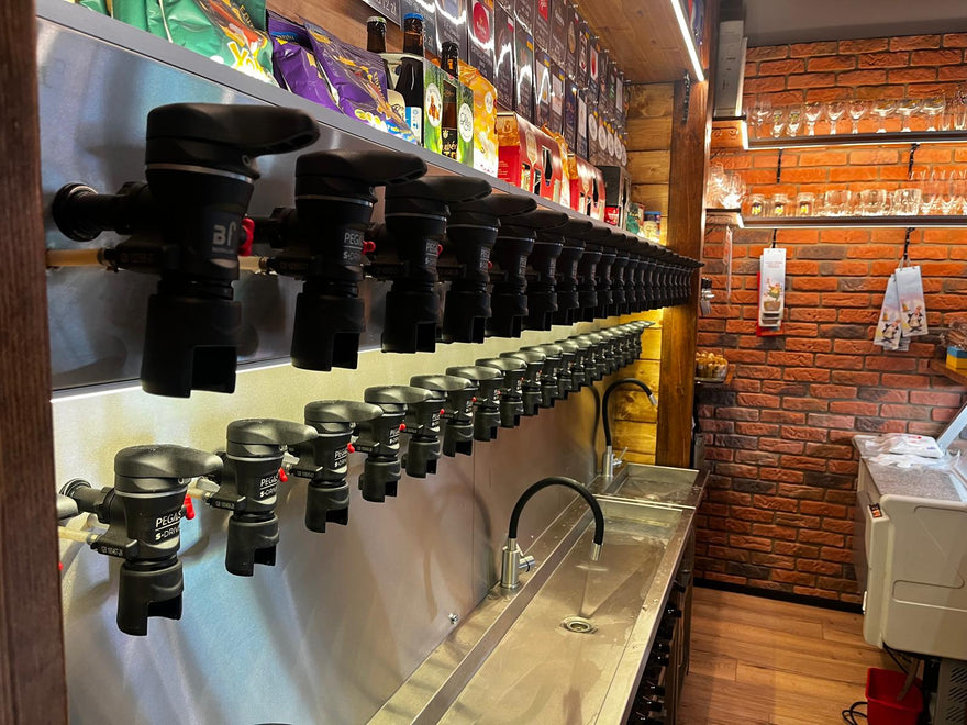 Nowe dozowniki do piwa w naszym barze! 🍺