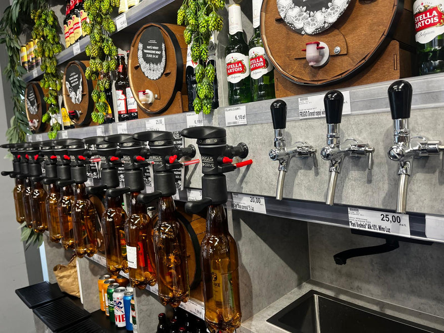 🍷 Wino i nalewki prosto z kranu – nalewamy na miejscu!